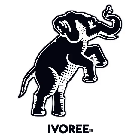 Animated IVOREE elephant logo