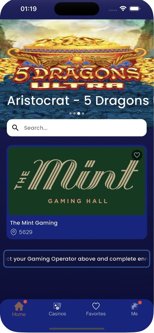 The Mint Gaming Hall